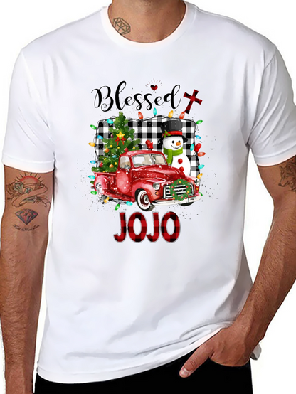 Blessed JOJO Christmas Truck T-Shirt