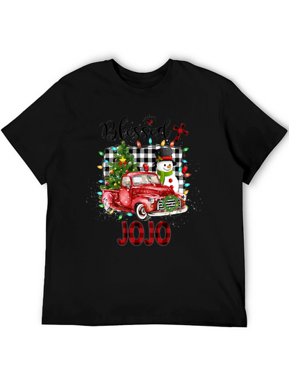 Blessed JOJO Christmas Truck T-Shirt