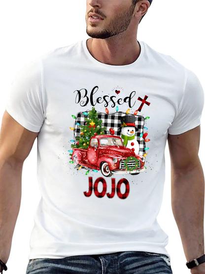 Blessed JOJO Christmas Truck T-Shirt