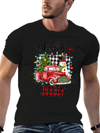 Blessed JOJO Christmas Truck T-Shirt