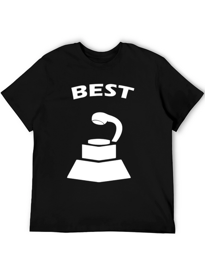 Best Award T-Shirt - Black Graphic Tee