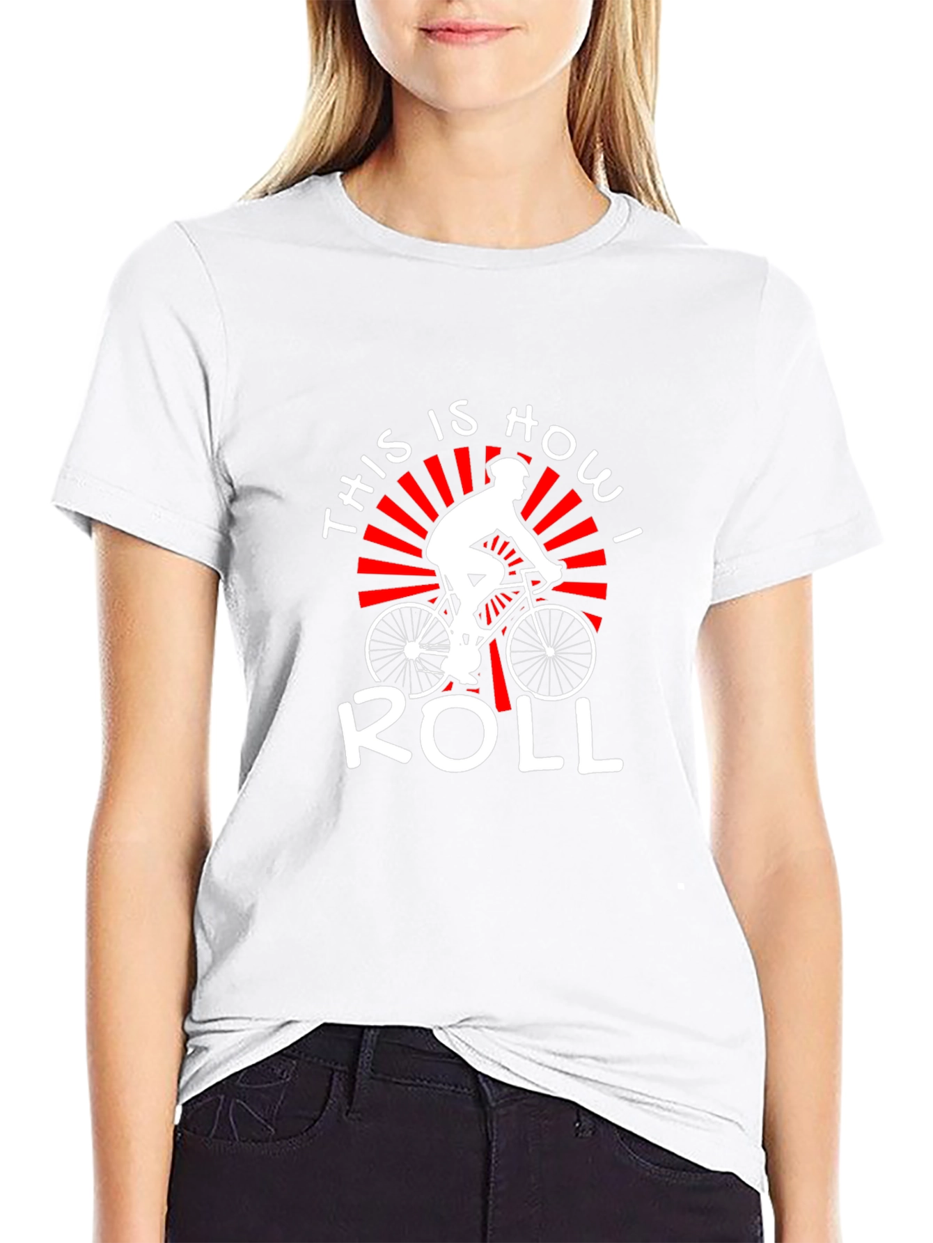 This Is How I Roll Biker Graphic T-Shirt