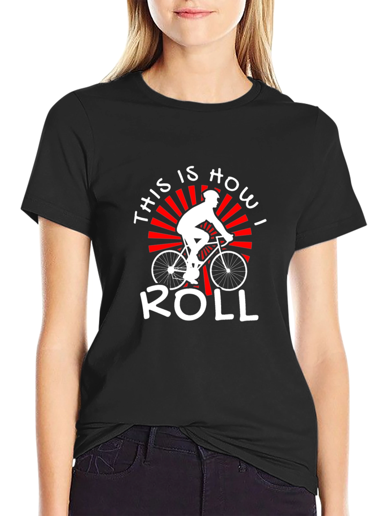 This Is How I Roll Biker Graphic T-Shirt