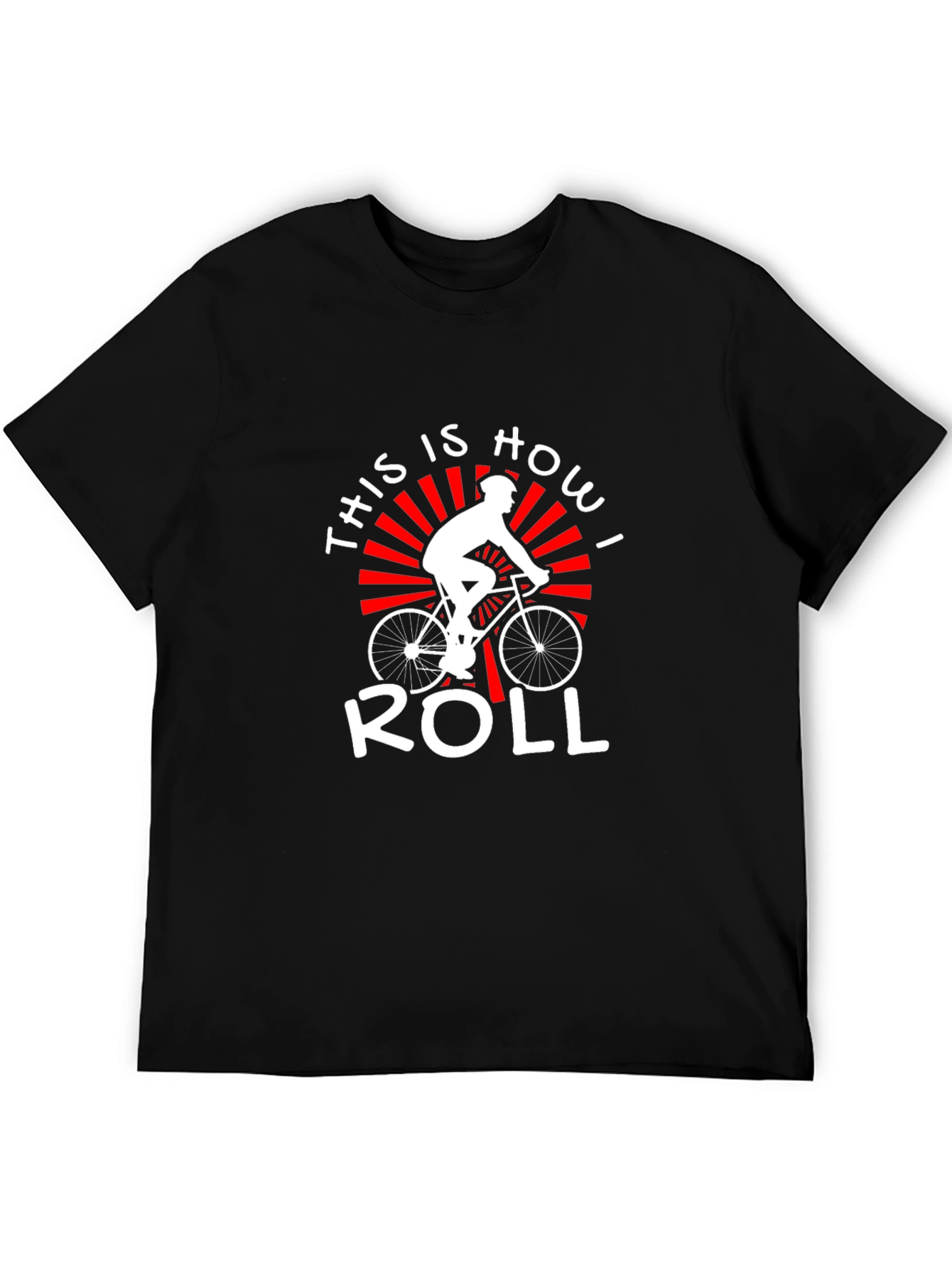 This Is How I Roll Biker Graphic T-Shirt