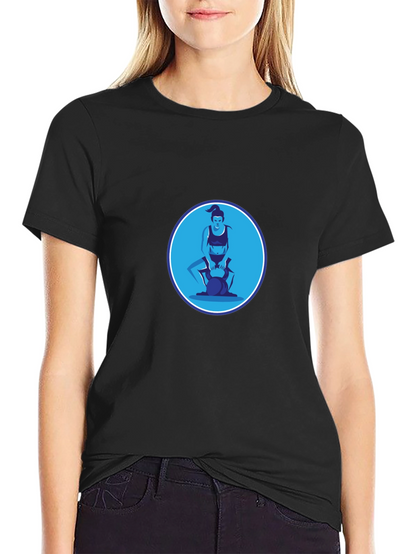 Workout Graphic Tee - Kettlebell Design