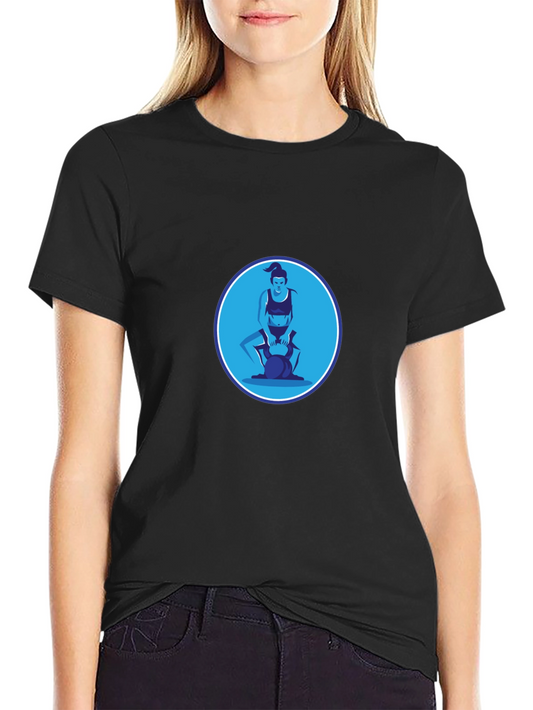 Workout Graphic Tee - Kettlebell Design