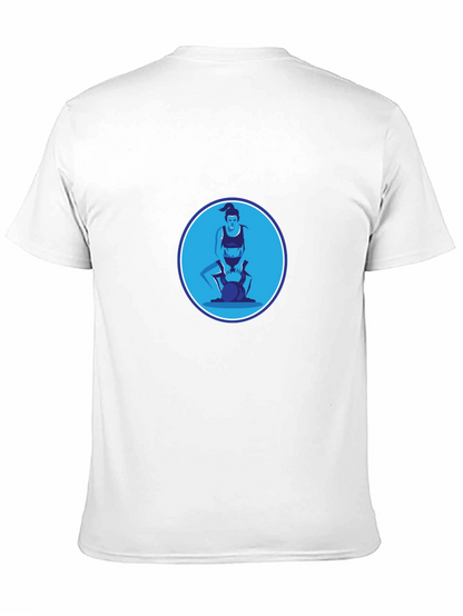 Workout Graphic Tee - Kettlebell Design
