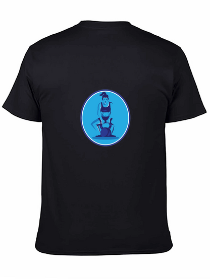 Workout Graphic Tee - Kettlebell Design