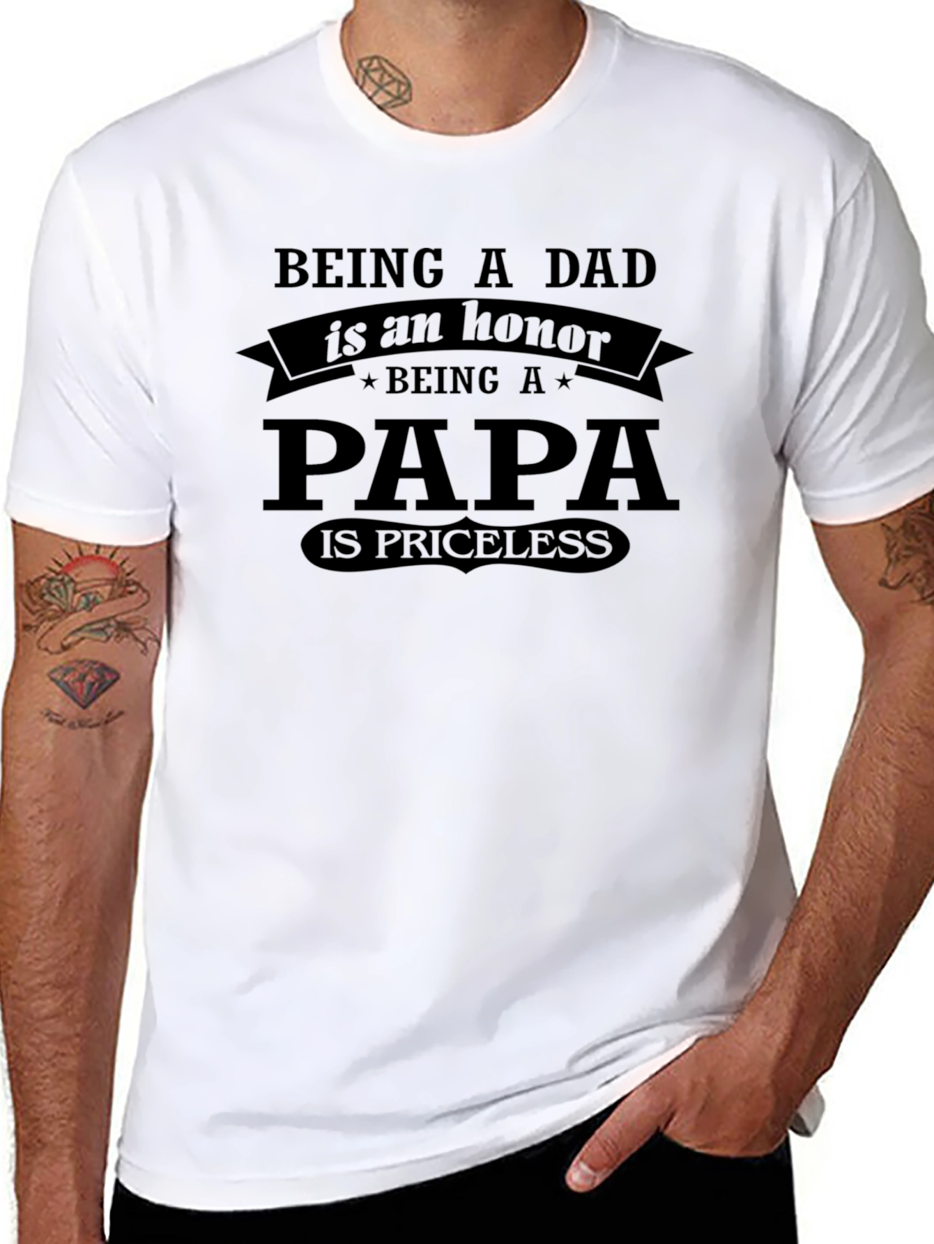 Being a Dad is an Honor T-Shirt