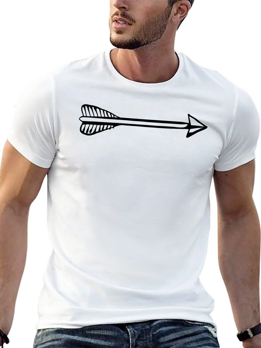 Black Arrow Graphic Tee - Casual Comfort