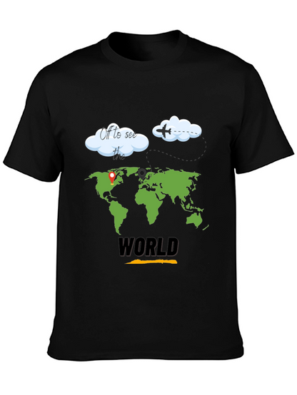 World Travel T-Shirt - Adventure Awaits!