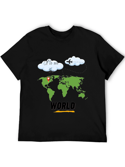 World Travel T-Shirt - Adventure Awaits!