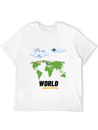World Travel T-Shirt - Adventure Awaits!