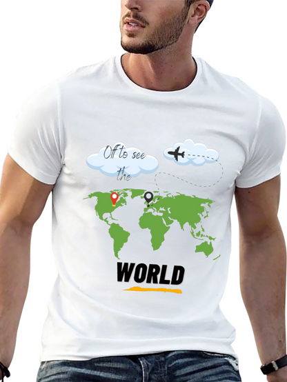 World Travel T-Shirt - Adventure Awaits!