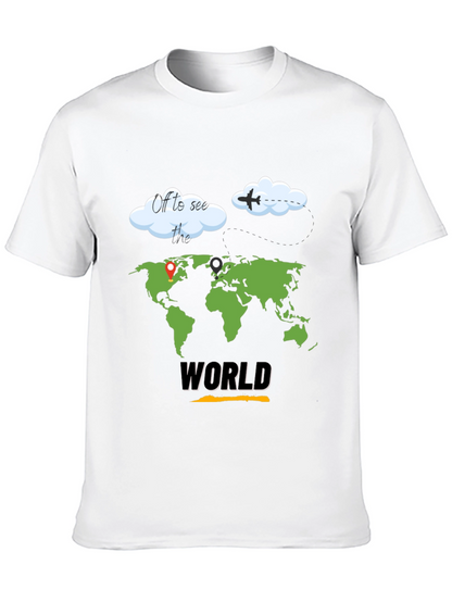 World Travel T-Shirt - Adventure Awaits!