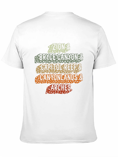 Utah National Parks Retro Graphic T-Shirt