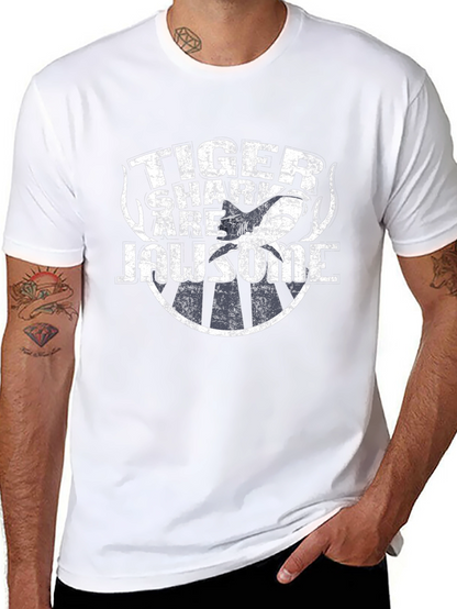 Tiger Shark Jawsome Graphic T-Shirt - Black