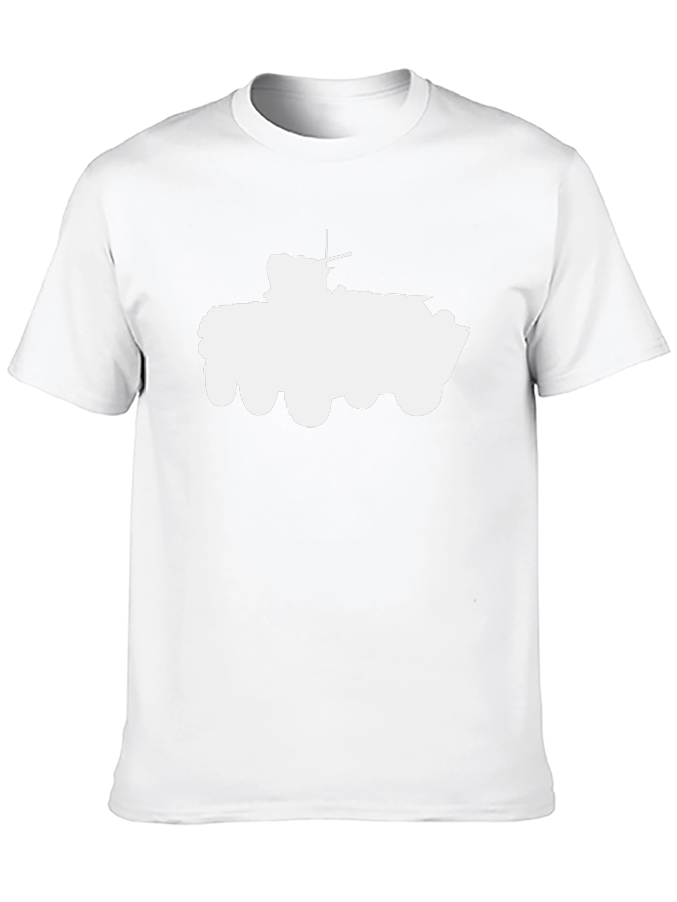 Armored Vehicle Graphic Tee - Cool Military Design