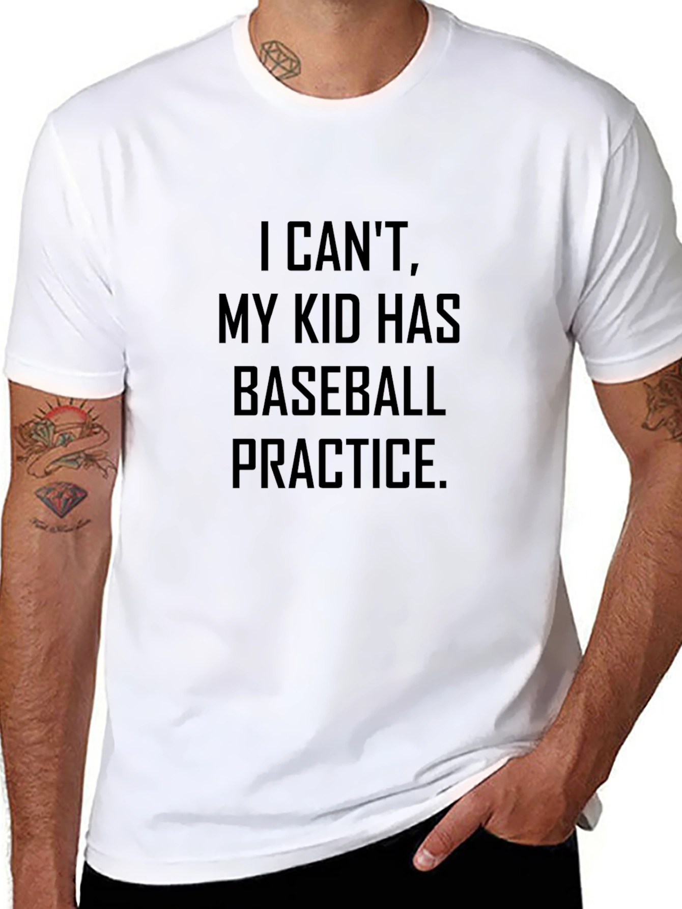 Baseball Dad T-Shirt - Practice Excuse Tee