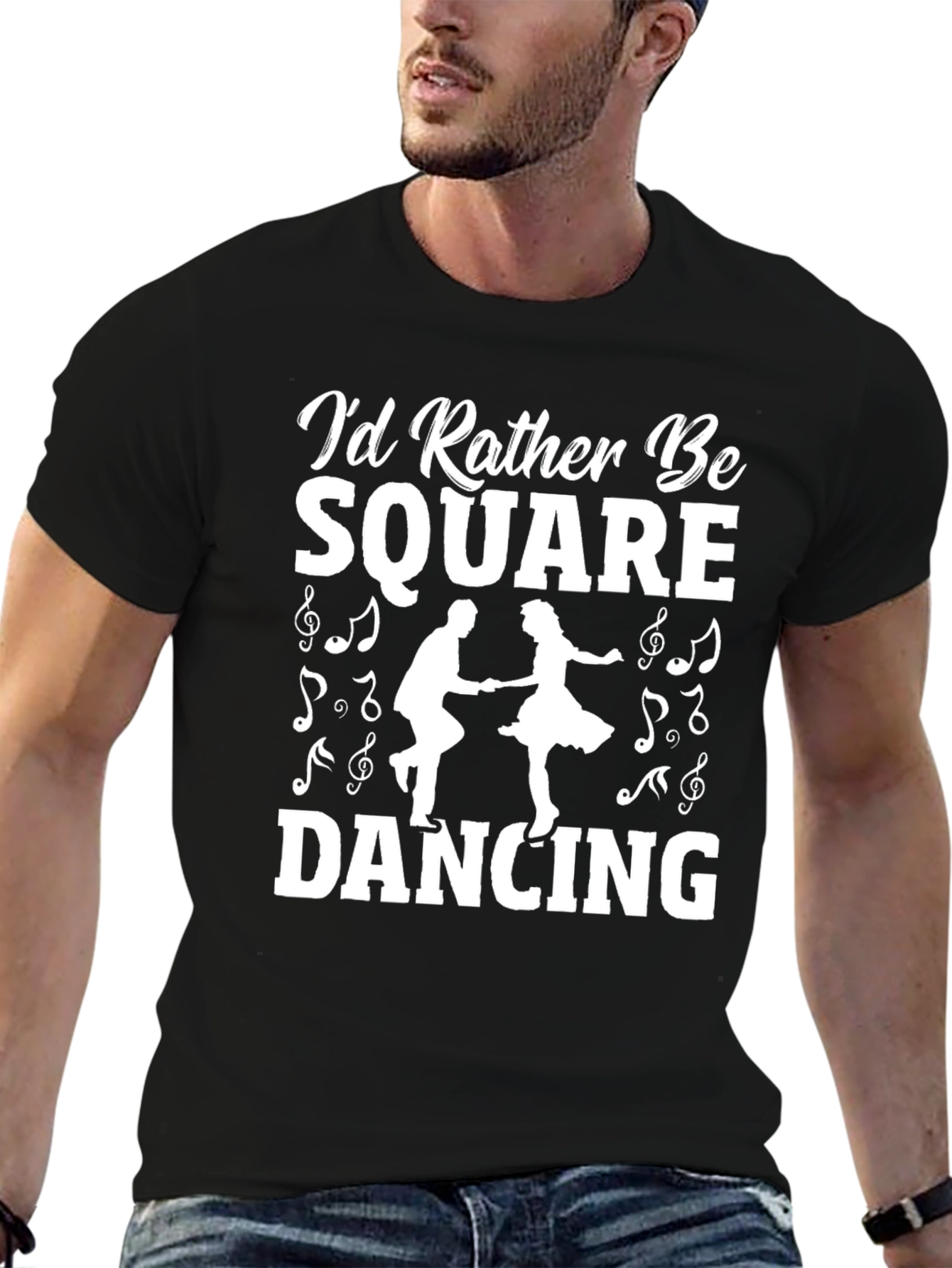 Square Dancing T-Shirt - Id Rather Be Square Dancing