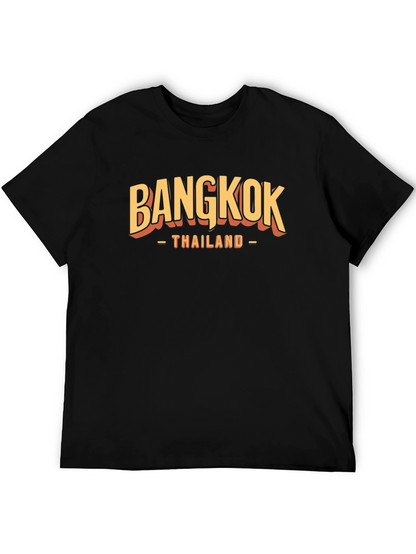 Bangkok Thailand Graphic T-Shirt - Black