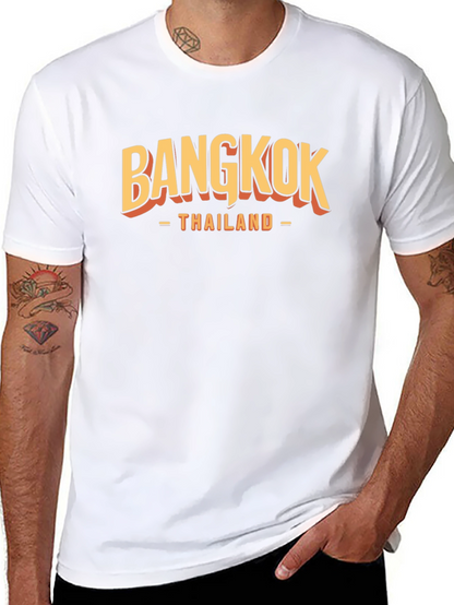 Bangkok Thailand Graphic T-Shirt - Black