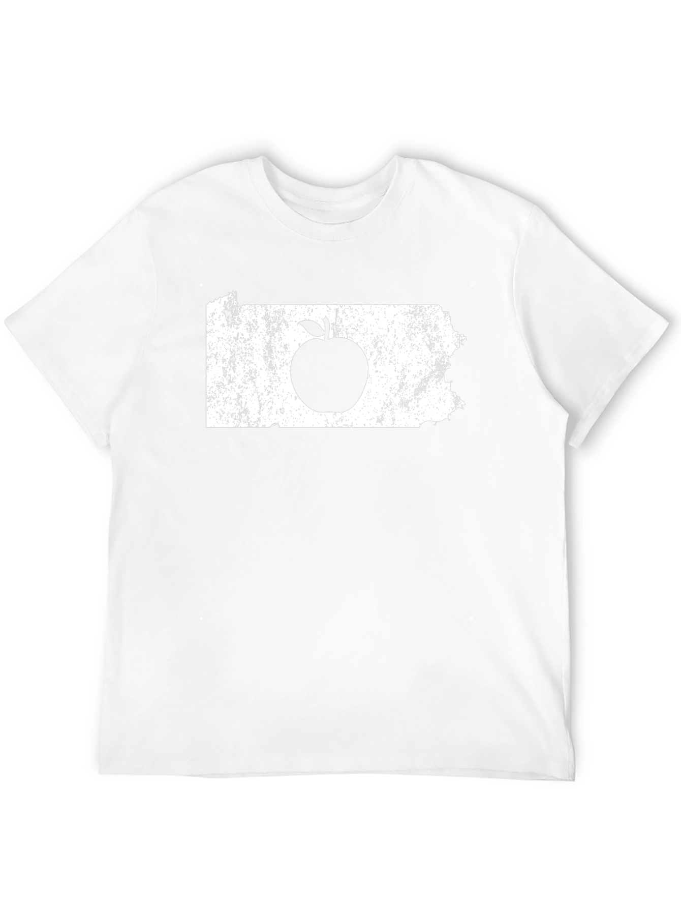Apple State T-Shirt - Unisex Black Tee