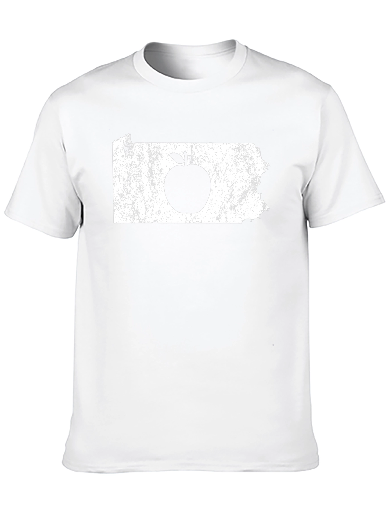 Apple State T-Shirt - Unisex Black Tee