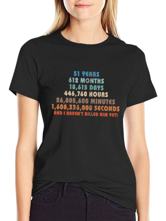 51 Years Celebration Graphic T-Shirt