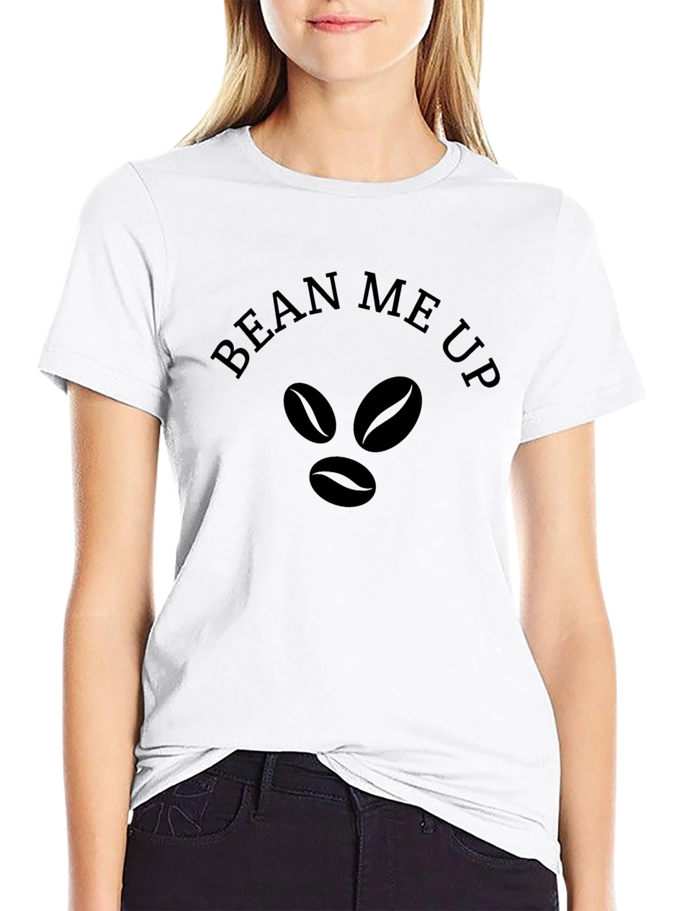 Bean Me Up T-Shirt - Coffee Lover Tee