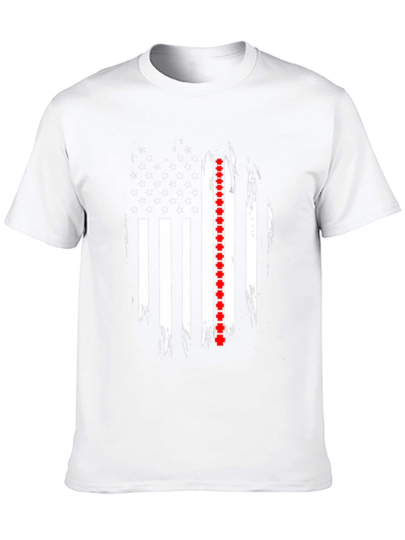 American Flag Firefighter T-Shirt