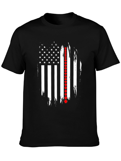 American Flag Firefighter T-Shirt