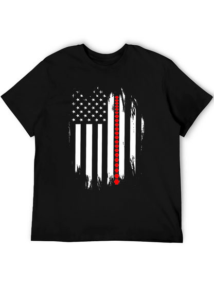 American Flag Firefighter T-Shirt