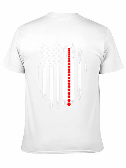American Flag Firefighter T-Shirt
