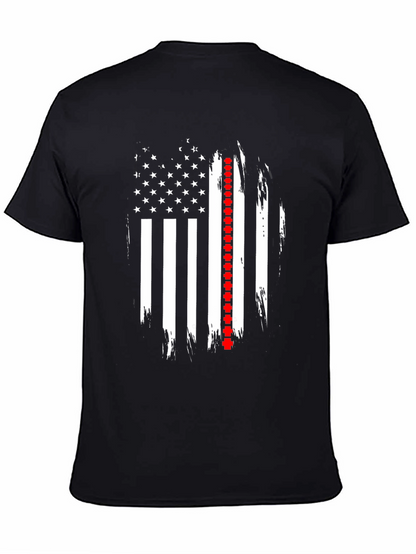 American Flag Firefighter T-Shirt