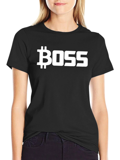 Bitcoin BOSS T-Shirt - Crypto Hustle Tee