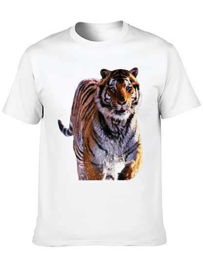 Tiger Graphic Black T-Shirt