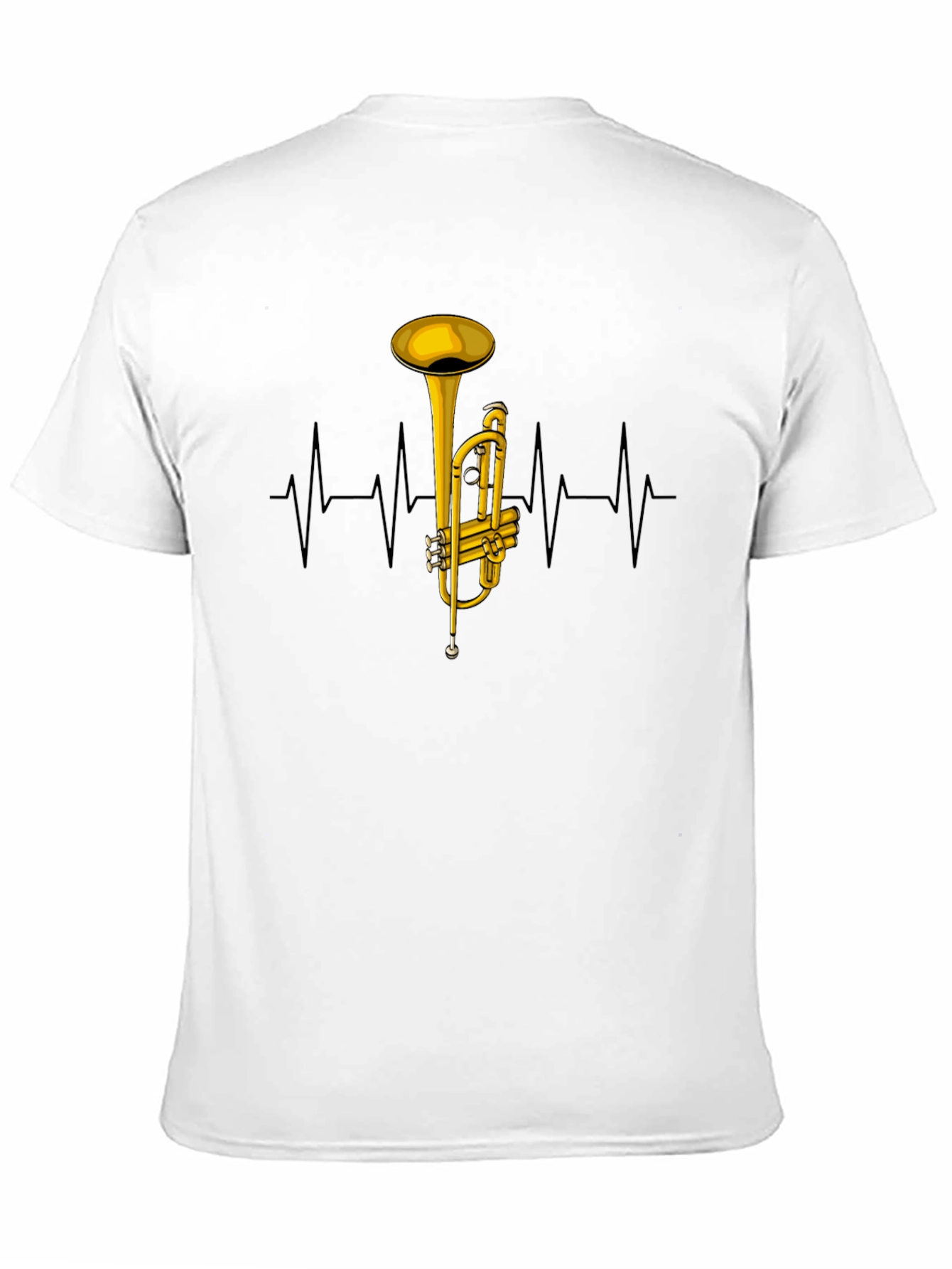 Trumpet Heartbeat Graphic Tee