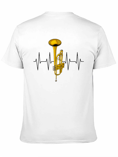 Trumpet Heartbeat Graphic Tee