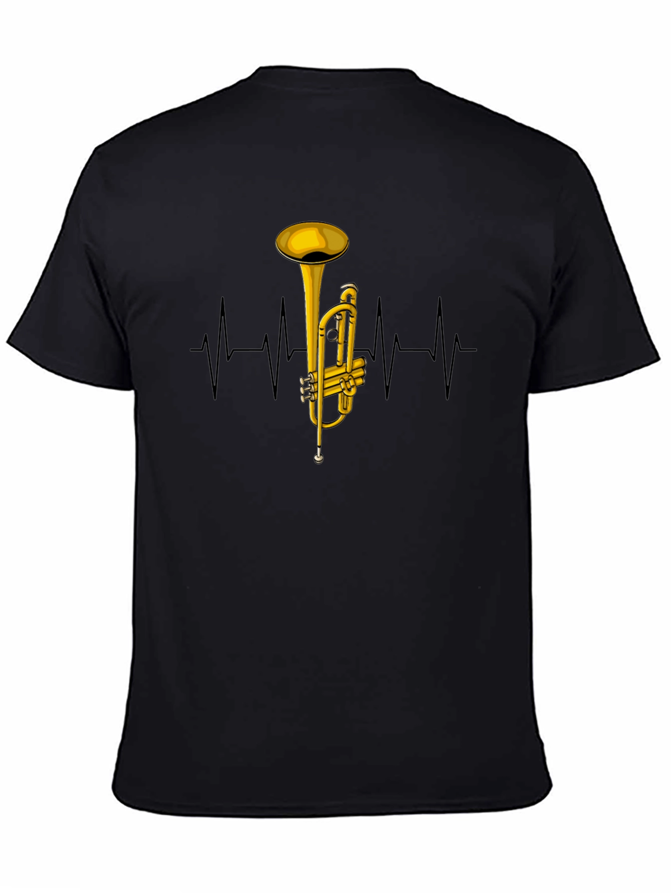 Trumpet Heartbeat Graphic Tee