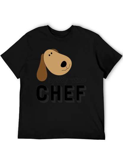 Agility Crew Chef Dog Graphic T-Shirt