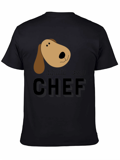 Agility Crew Chef Dog Graphic T-Shirt