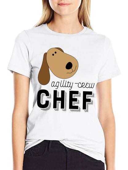 Agility Crew Chef Dog Graphic T-Shirt