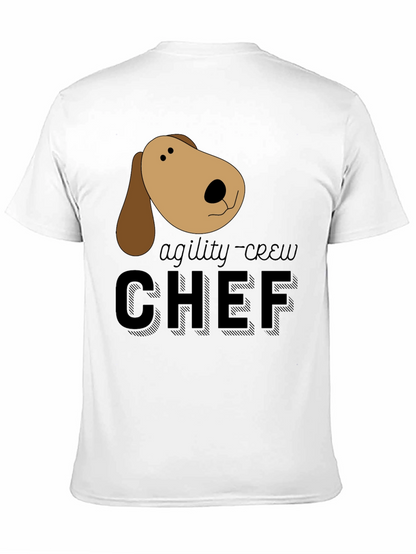 Agility Crew Chef Dog Graphic T-Shirt
