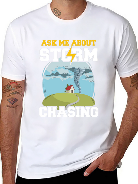 Storm Chasing T-Shirt - Tornado Design