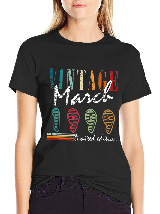 Vintage March 1999 Limited Edition T-Shirt
