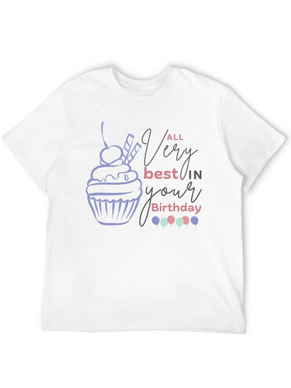 Birthday Cupcake Graphic Tee