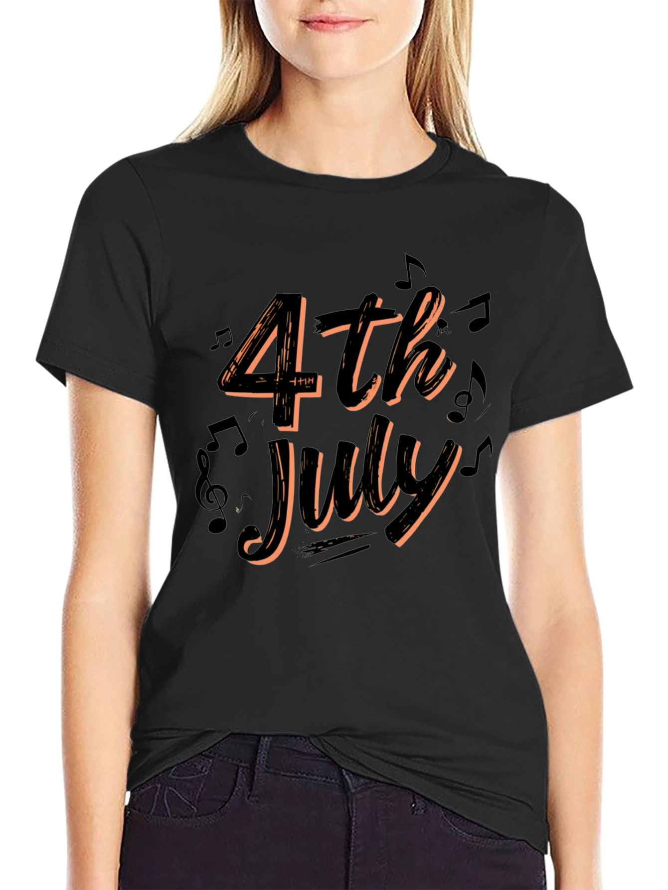 4th of July Patriotic Graphic Tee