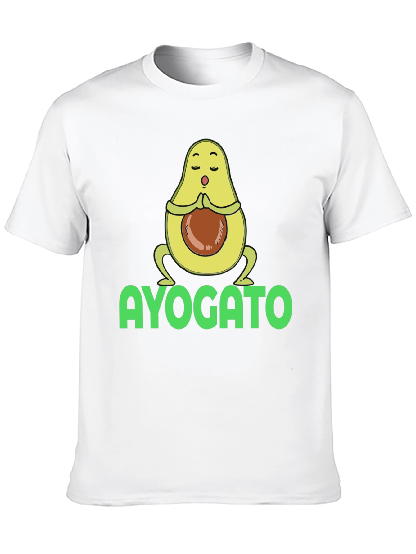 Ayogato Avocado Yoga Meditation T-Shirt