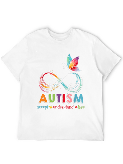 Autism Awareness T-Shirt - Accept Understand Love